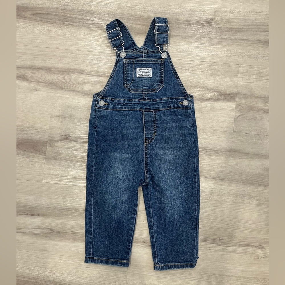 Levi’s Unisex Infant Denim Overalls Size 18 Months
